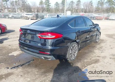 2019 Ford Fusion Se from USA, damaged, VIN 3FA6P0T95KR237687